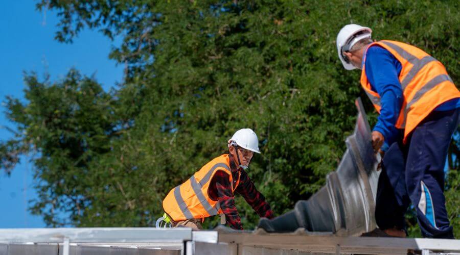 Professional metal roof installation in Marston, NC